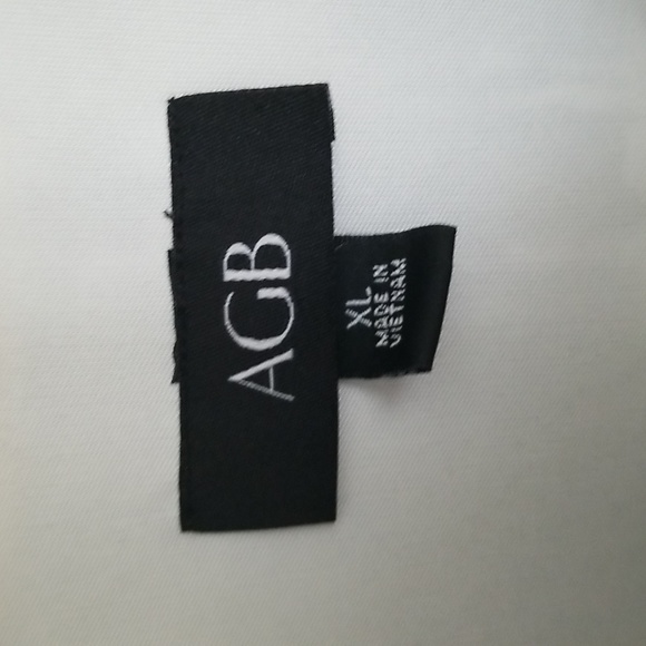 AGB Black & White Tank Dress EUC - Picture 2 of 9